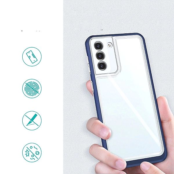 Clear 3in1 etui do Samsung Galaxy S21+ 5G (S21 Plus 5G) żelowy pokrowi