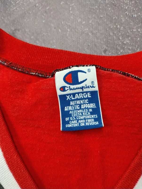 Koszulka Champion Chciago Bulls shooting shirt 90s vintage Bulls XL