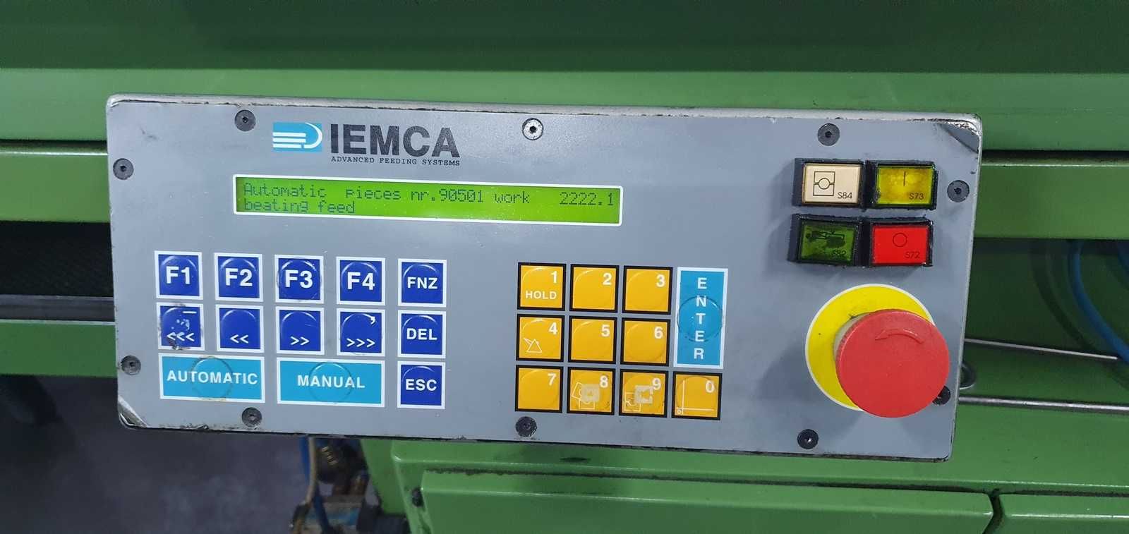 Automat tokarski typu swiss CNC STAR SR16 z podajnikiem pręta IEMCA