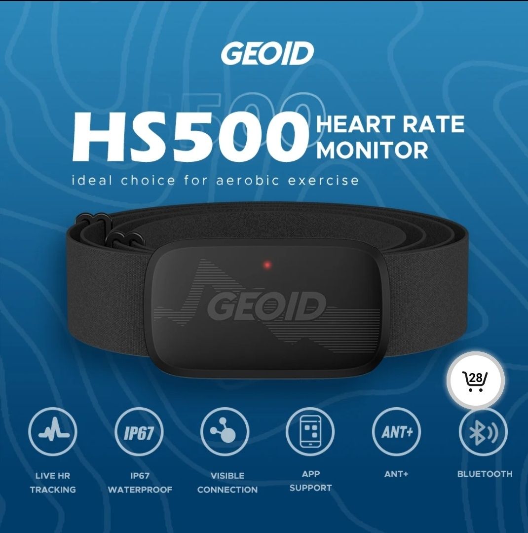 Сердечный ритм Geoid HS 500 Magene H64 Coospo H808S