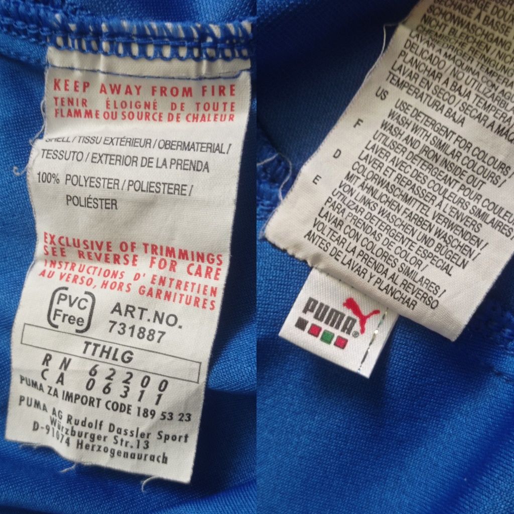 Puma Italia XL вінтаж футболка