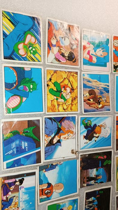 29 cromos antigos DragonBall Z 2 sem repetidos
