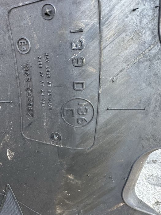 Opona 380/85r28 14.9r28 Bridgestone VX-Tractor 139D