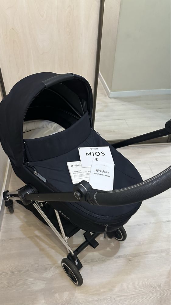 Коляска Cybex Mios Chrome Black 2в1