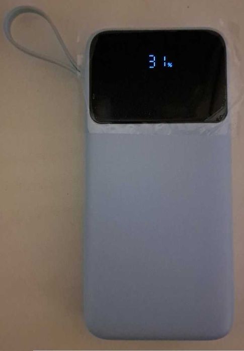 Акція!!! Повербанк павербанк  Power Bank 20000 mAh з підсвіткою та без