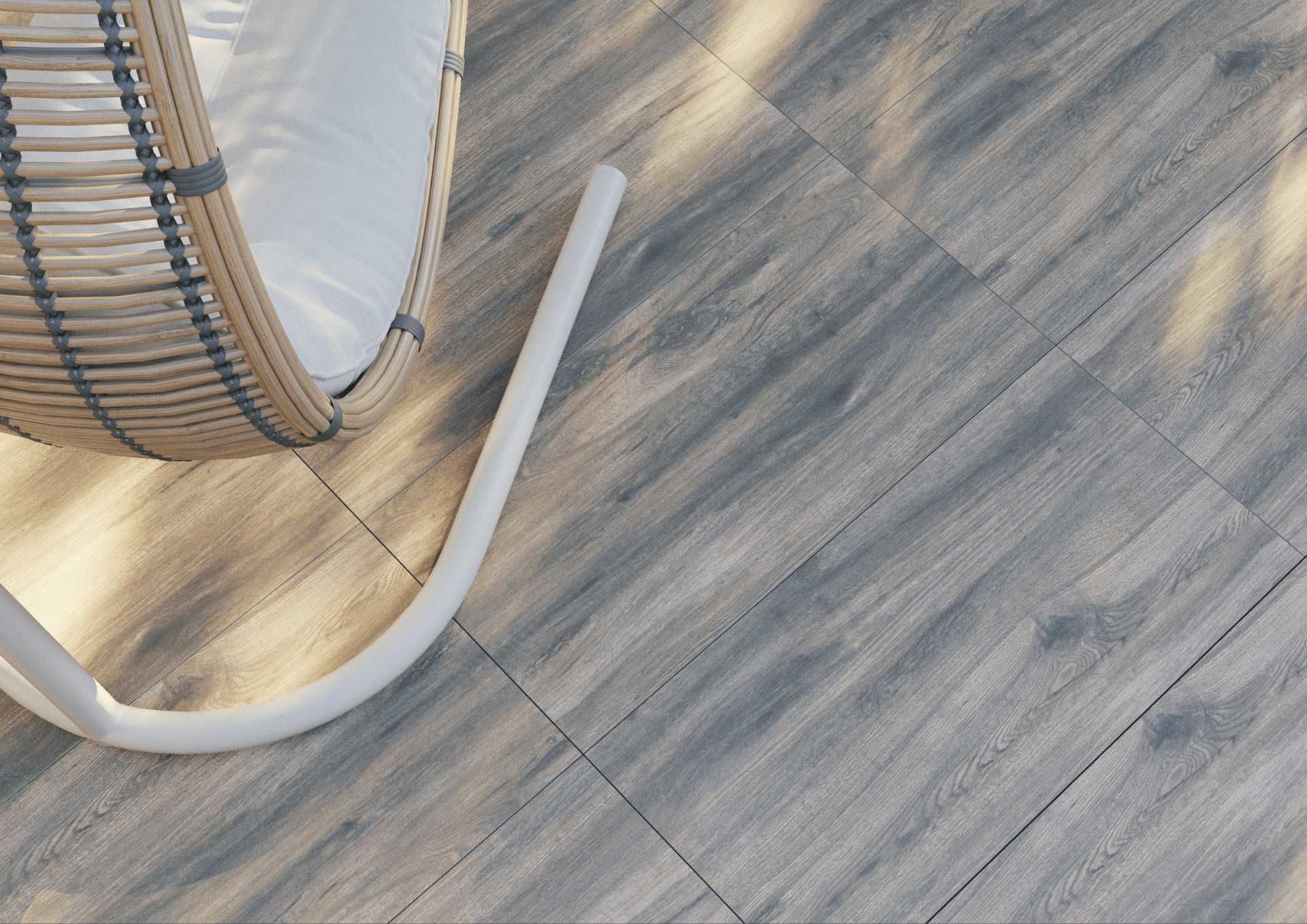 Płyta gresowa, GRES PATIO 45x90cm drewnopodobna 45x90x2 cm GOLIAT GRES