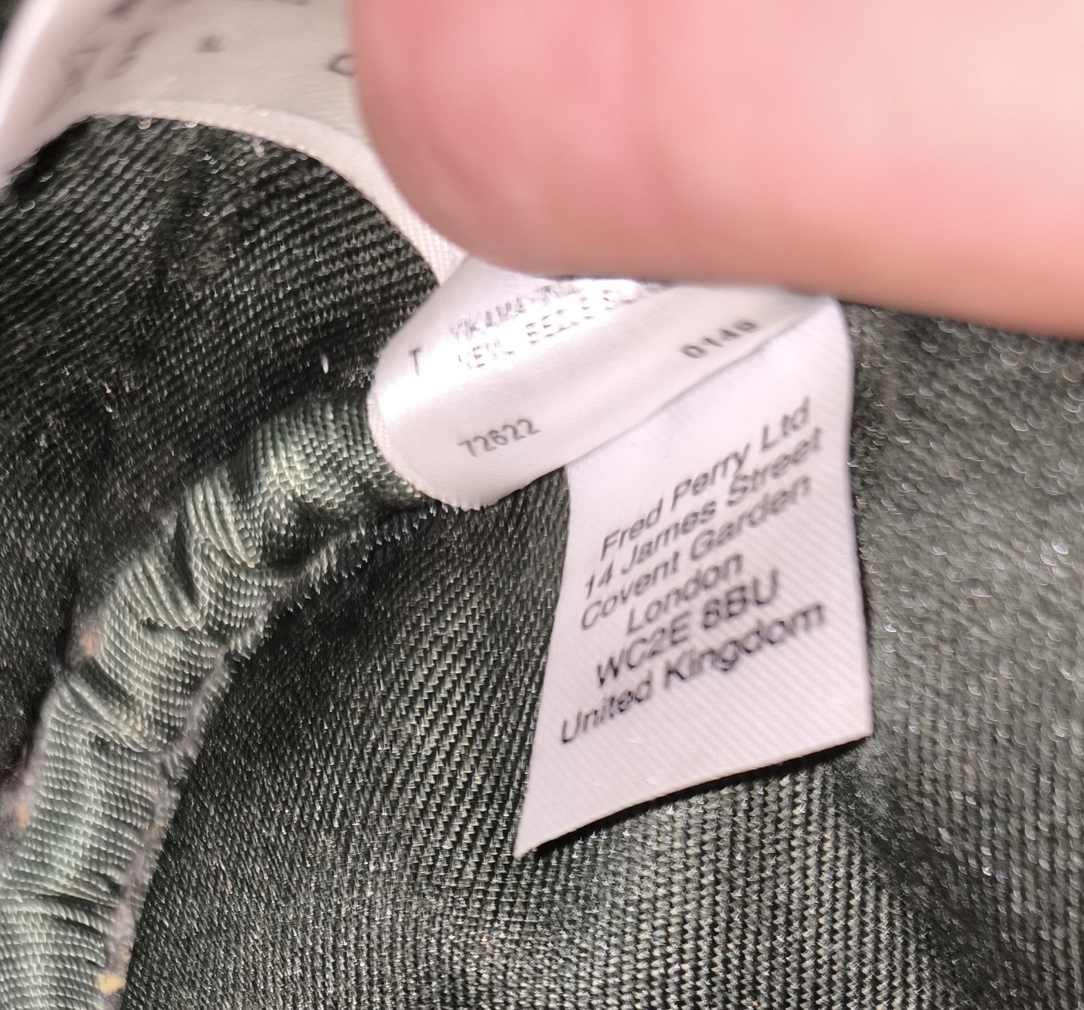 Сумка Fred Perry (заміри в описі)