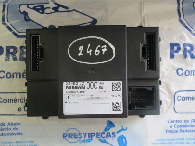 Modulo 284B2JD000 NISSAN QASHQAI 2007 1.5 DCI CONTROLE
