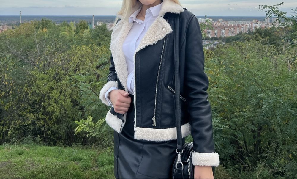 Косуха на хутрі в гарному стані