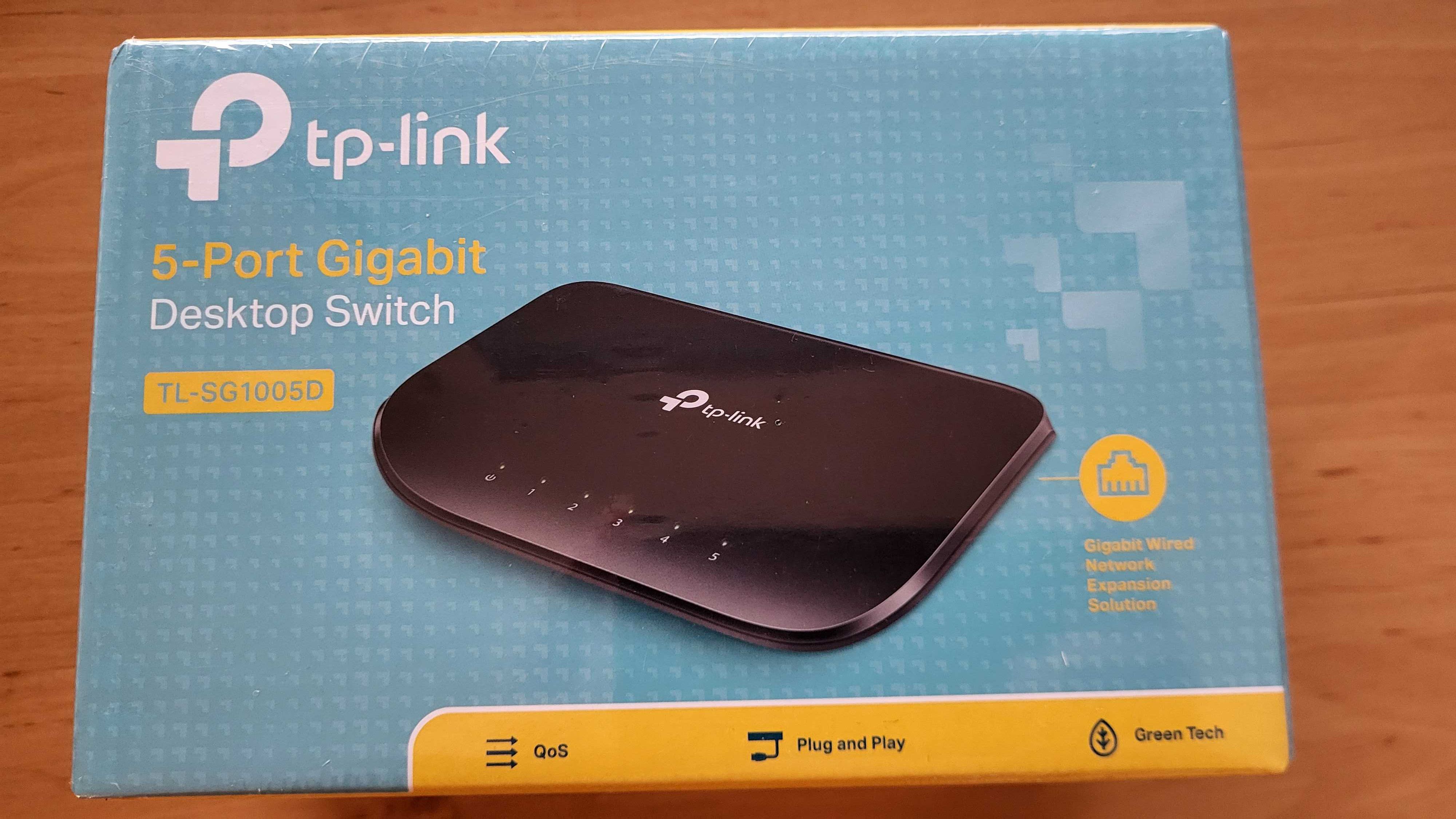 Switch TP-LINK SG1005D //NOWY//