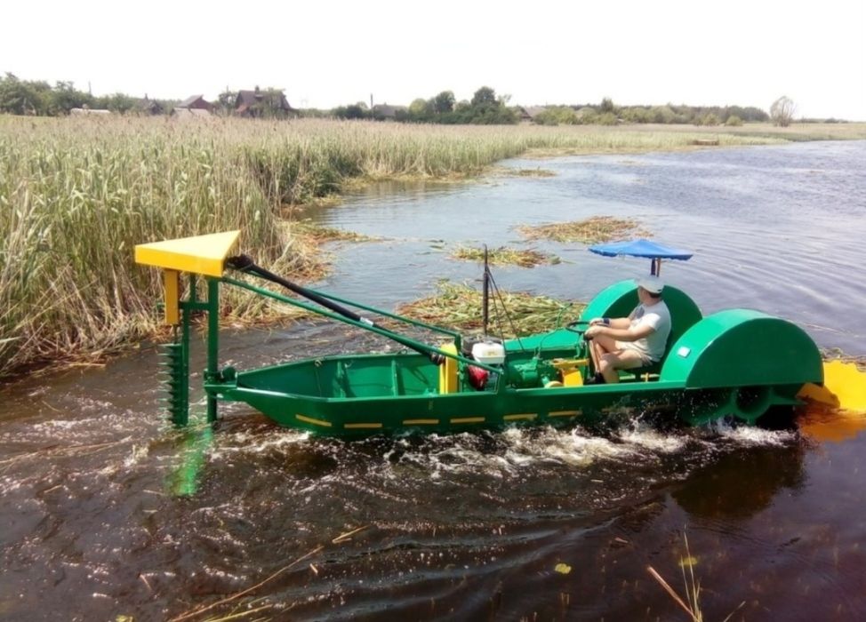 Очирето Косарка для косіння водної рослинності