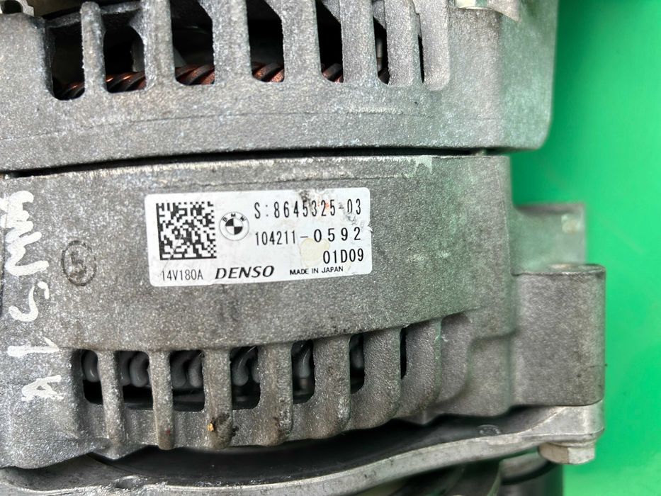 Генератор BMW F20. F21. F30. F31. F34. F32. F36 - 1.5L 2.0L