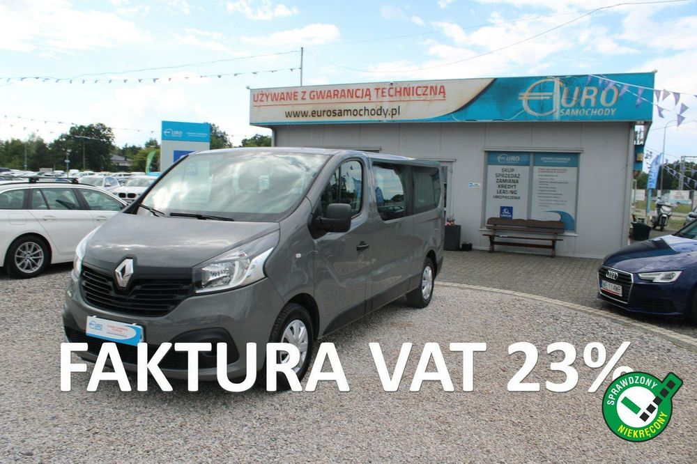 Renault Trafic L2 9 Osobowy F-vat Gwarancja Salon Polska