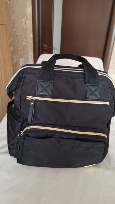 Сумка- рюкзак для мами з пеленальним ковриком