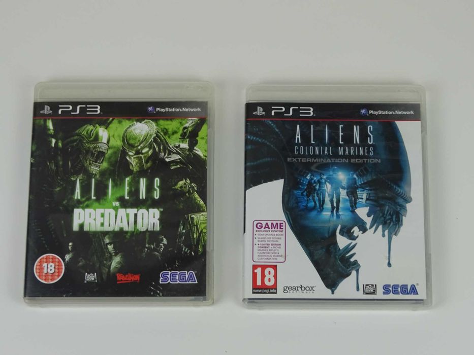 Zestaw 2 gier Aliens vs Predator Colonial Marines PS3