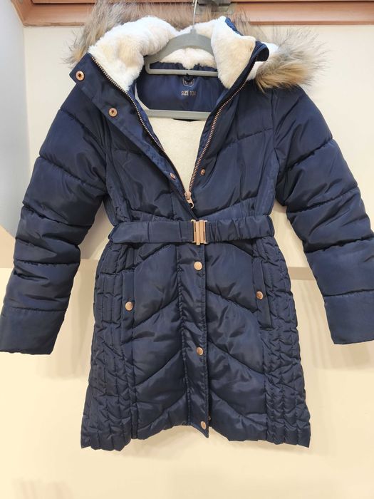 Płaszczyk zimowy dla dziewczynki