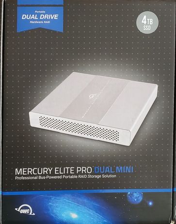 Накопитель твердотельный USB OWC Mercury Elite Pro4ТБ OWCMEMDC2SSD4.0