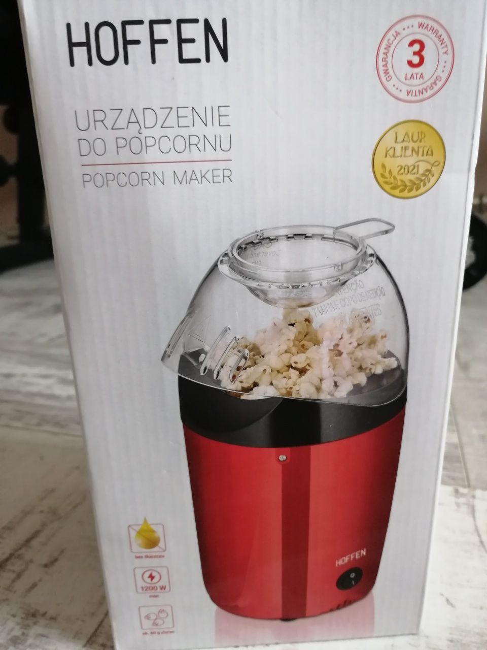 Urządzenie do robienia popcornu