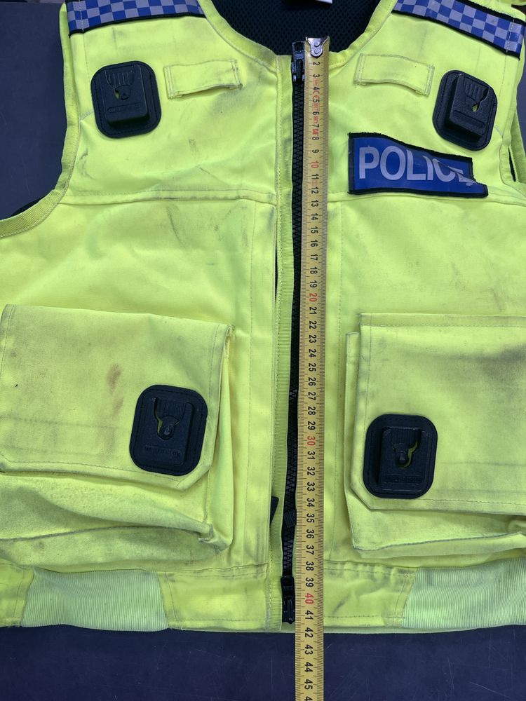 Kamizelka policyjna brytyjskiej policji Hawk odblaskowa taktyczna