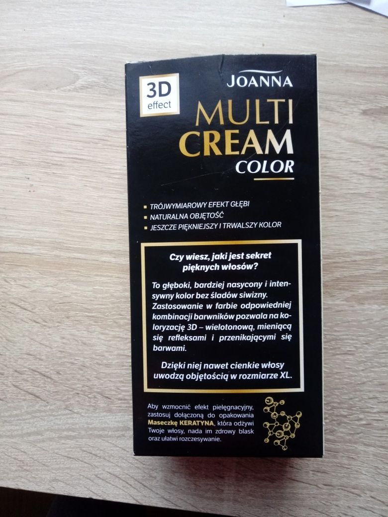 Farba do włosów Joanna Multi Cream intensywna miedz