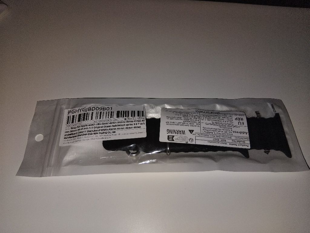 Bracelete Preta Smartwatch