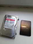 HDD 1ТБ 1TB 1000гб SSD 240 GB