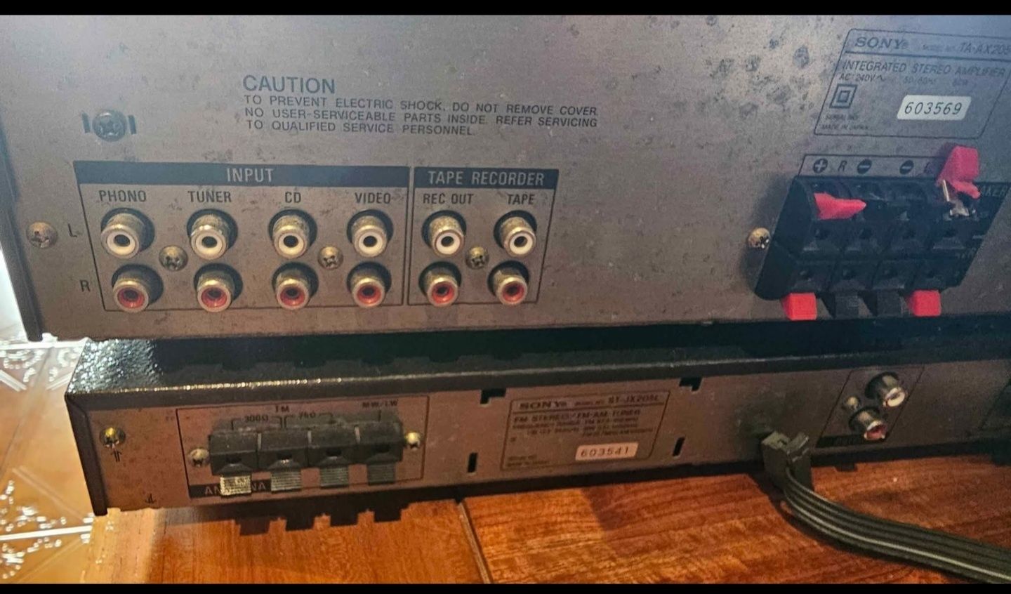 Amplificador Tuner CD