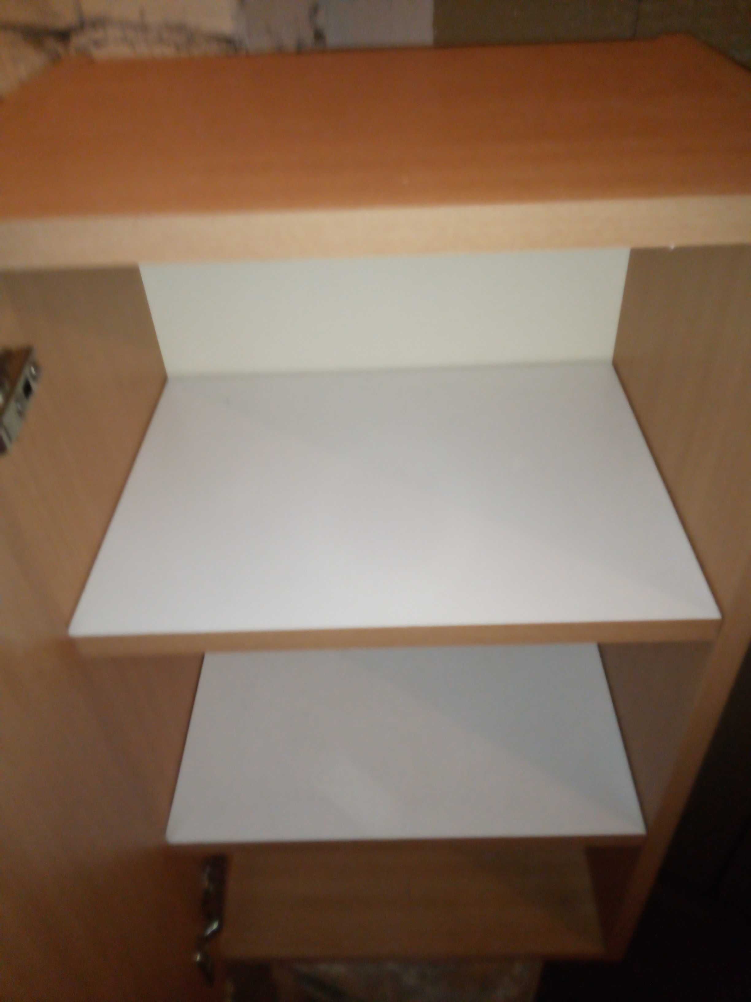 Szafka z 3 półkami wisząca bukowa-nowa
