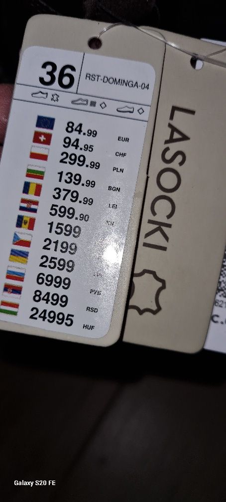 Buty trzewiki trapery Lasocki NOWE  rozmiar 36