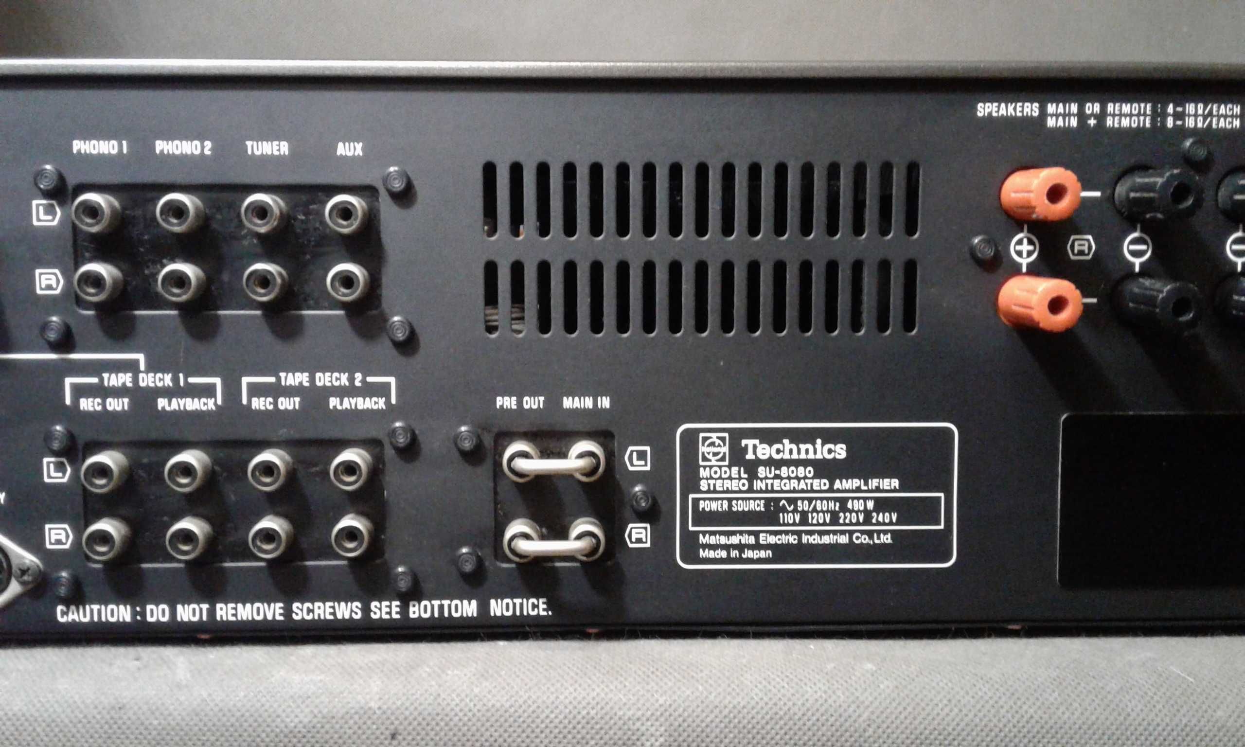 TECHNICS  SU-8080,wzmacniacz stereo