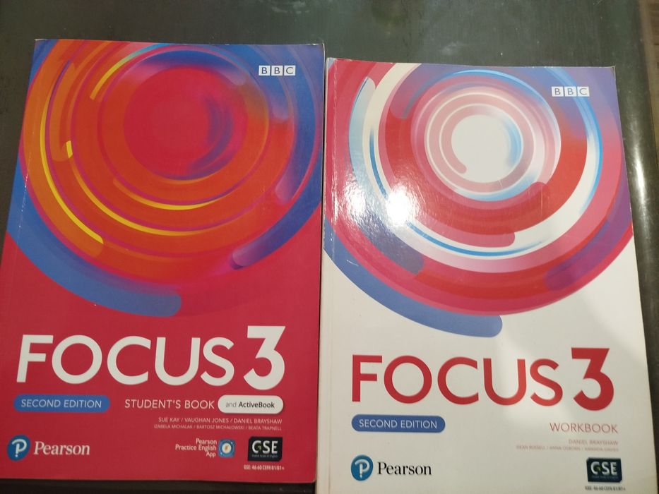 Focus 3 підручник та зошит