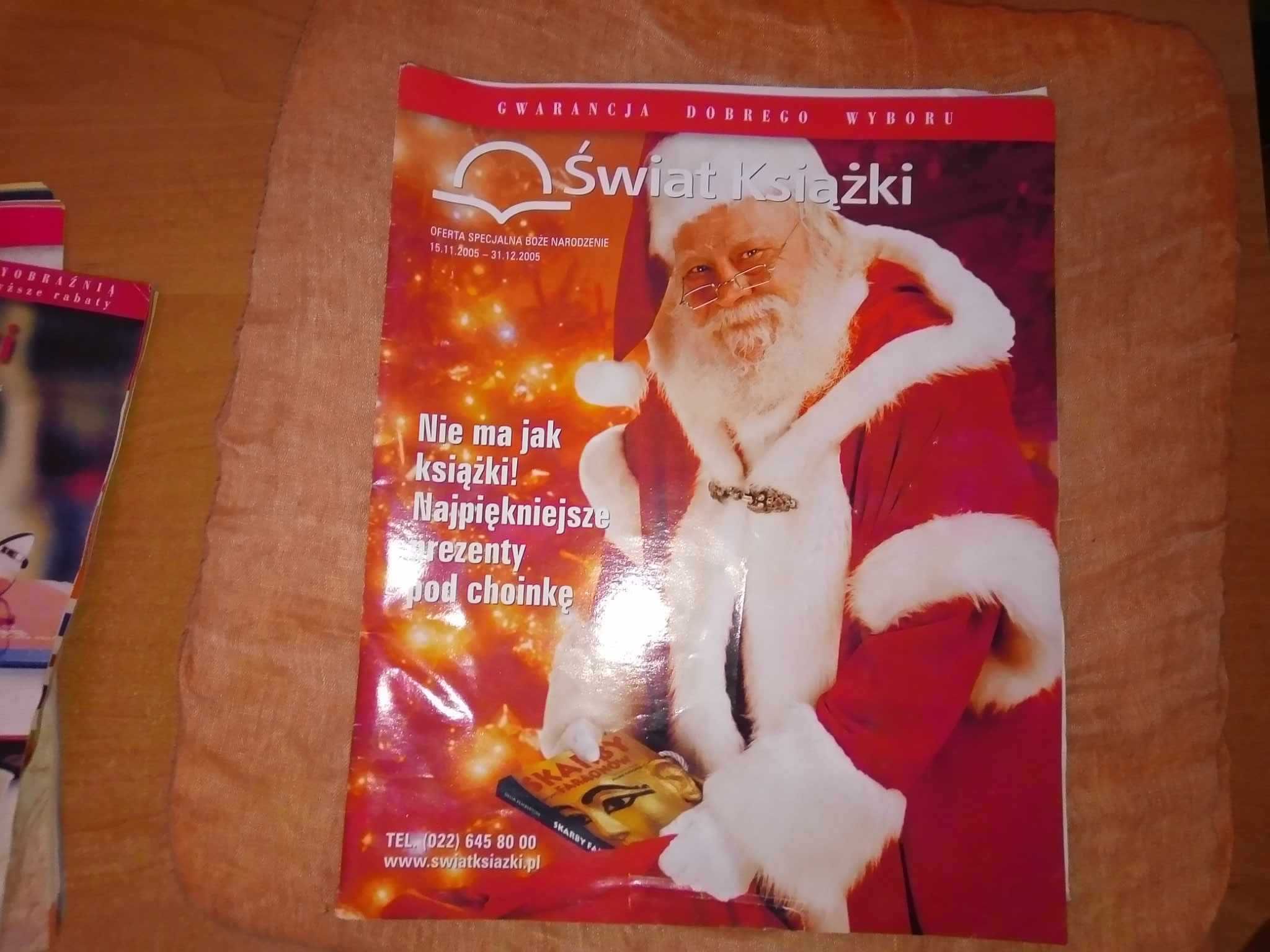 Magazyn klubowy Świat Książki katalog gazeta Boże Narodzenie 2005