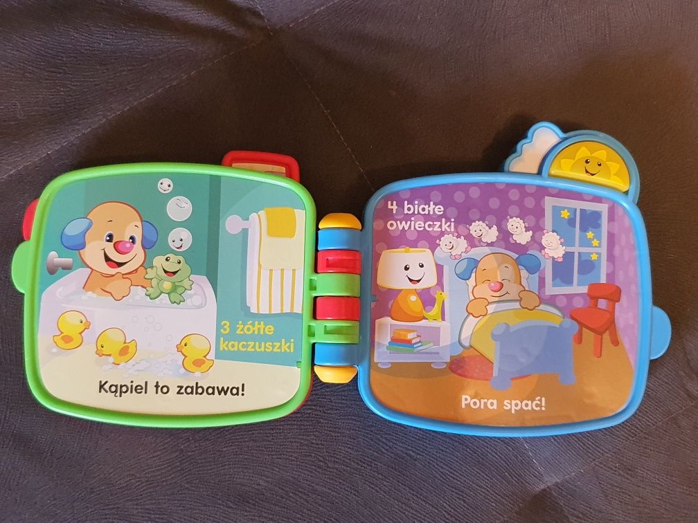 Książeczka liczymy ze szczeniaczkiem fisher price