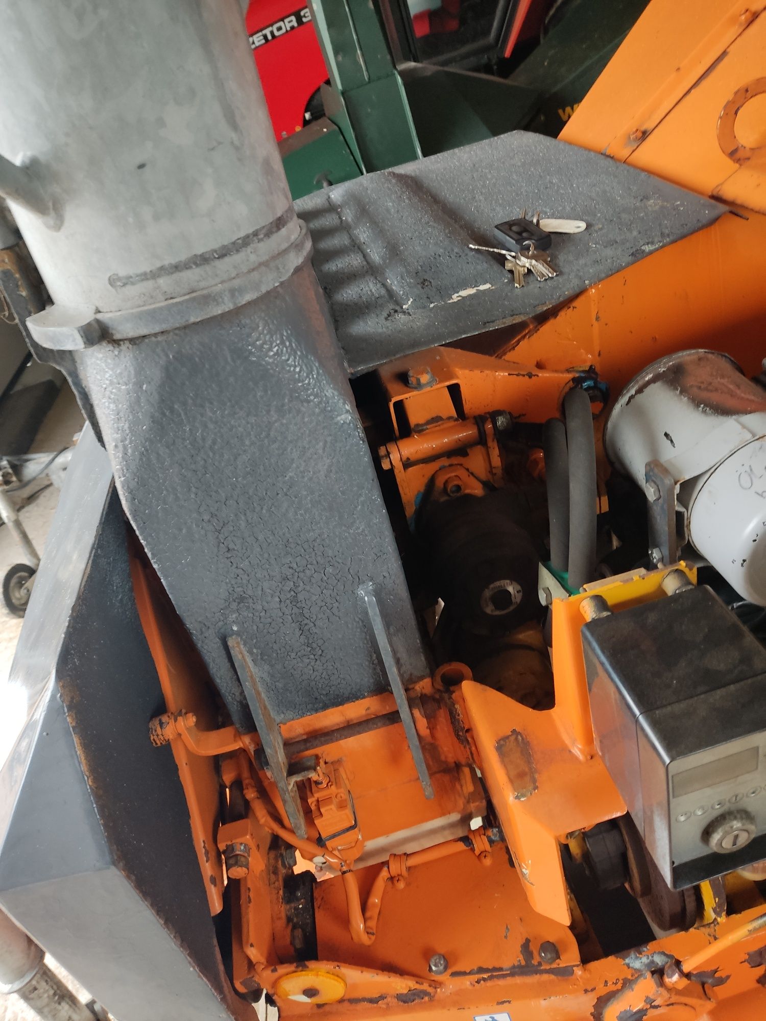 Rębak rozdrabniacz spalinowy Schliesing 105mx kubota 3 cylindry!!!