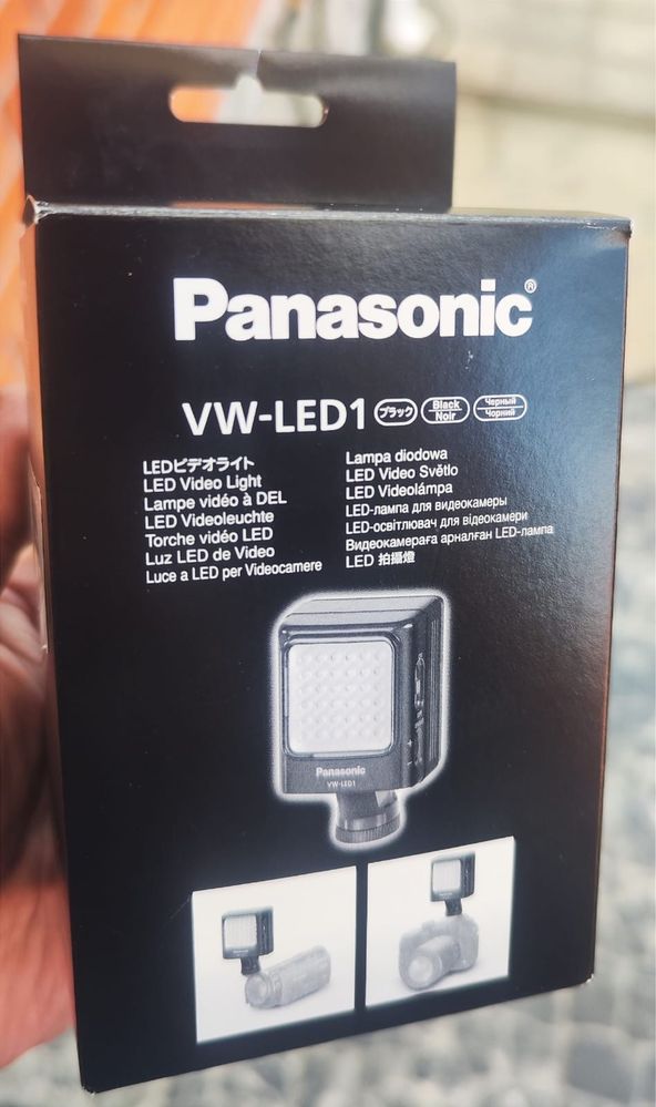 Накамерный свет Panasonic VW-LED1-K LED Japan