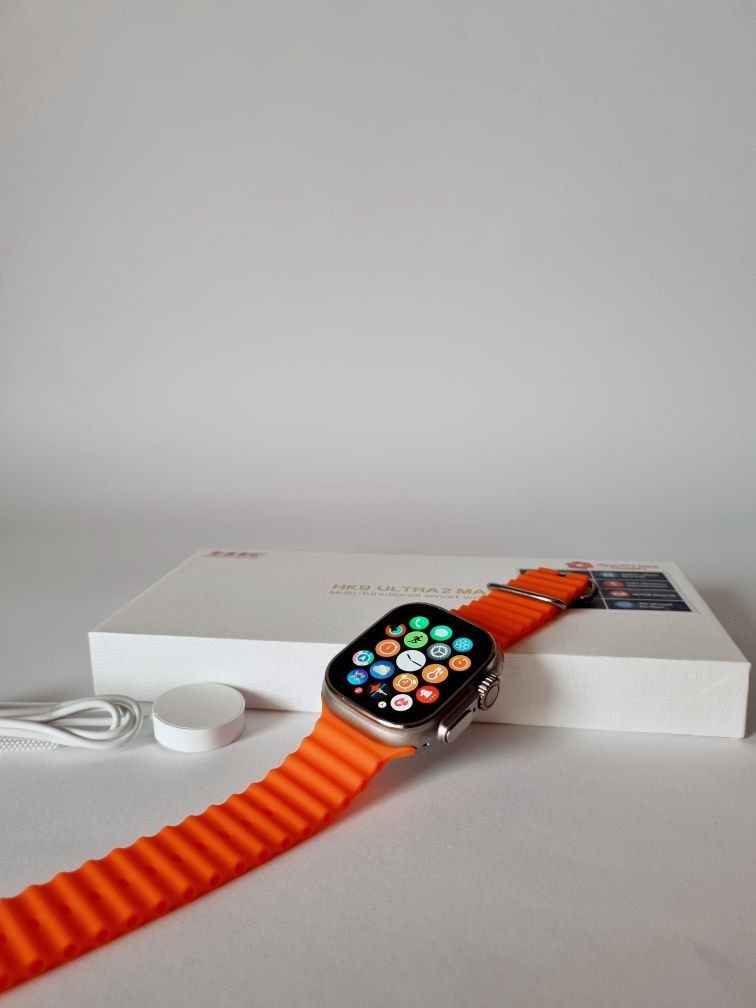 Smartwatch HK9 ekran Amoled chat gpt