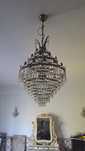 Conjunto de Lustre Suspenso e dois Plafond