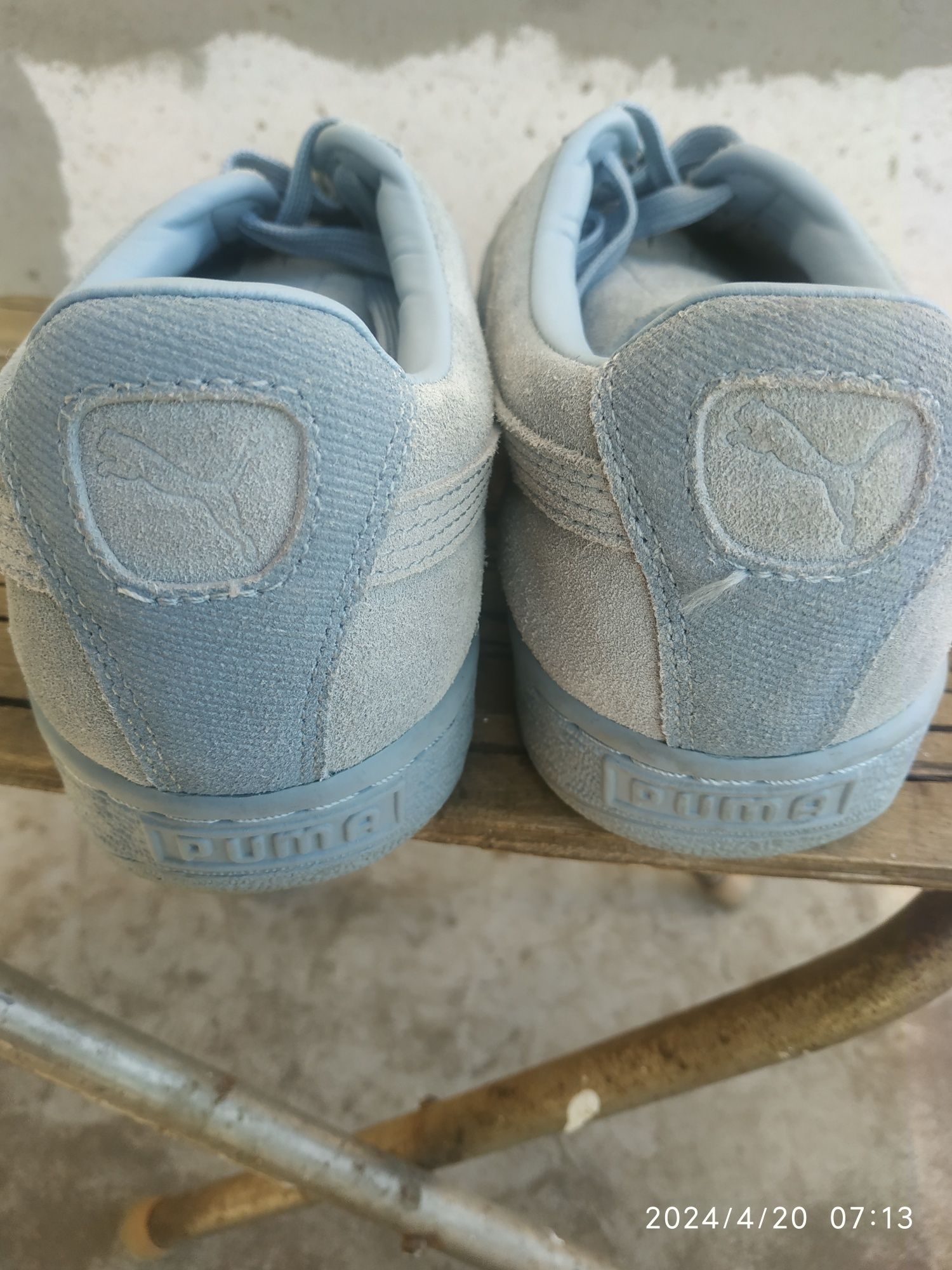 Замшевые кроссовки Puma