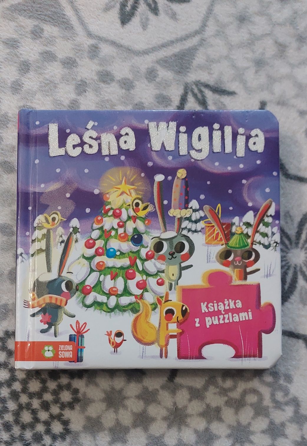 Książeczka Leśna wigilia z puzlami