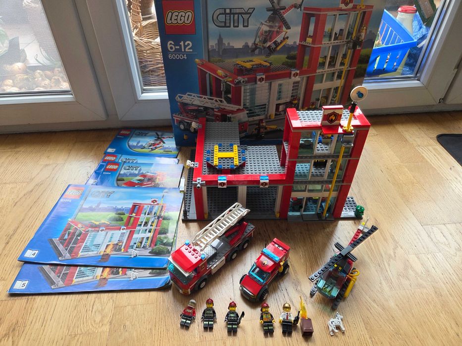 LEGO 60004 City Remiza strażacka