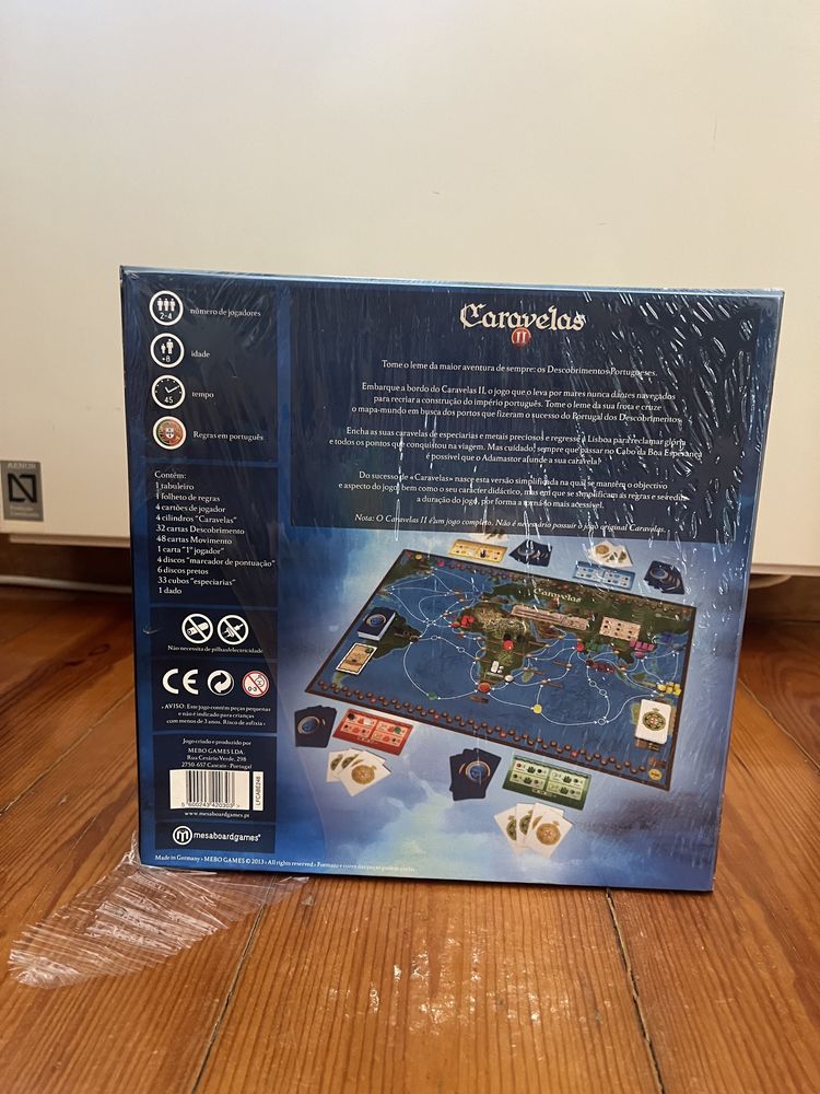 Caravelas - Jogo de tabuleiro - SELADO