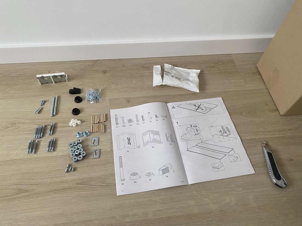 Skręcanie składanie mebli , montaż mebli Ikea vox castorama biurowe