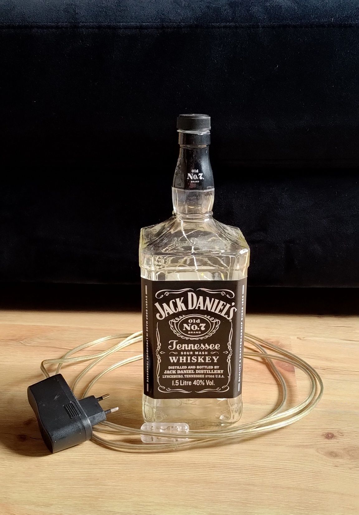 Lampka Jack Daniel's DIY klimatyczna na prezent