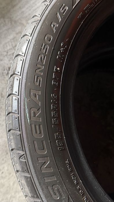 Pneus 195/55r16 Falken Sincera SN250 com 75% de piso