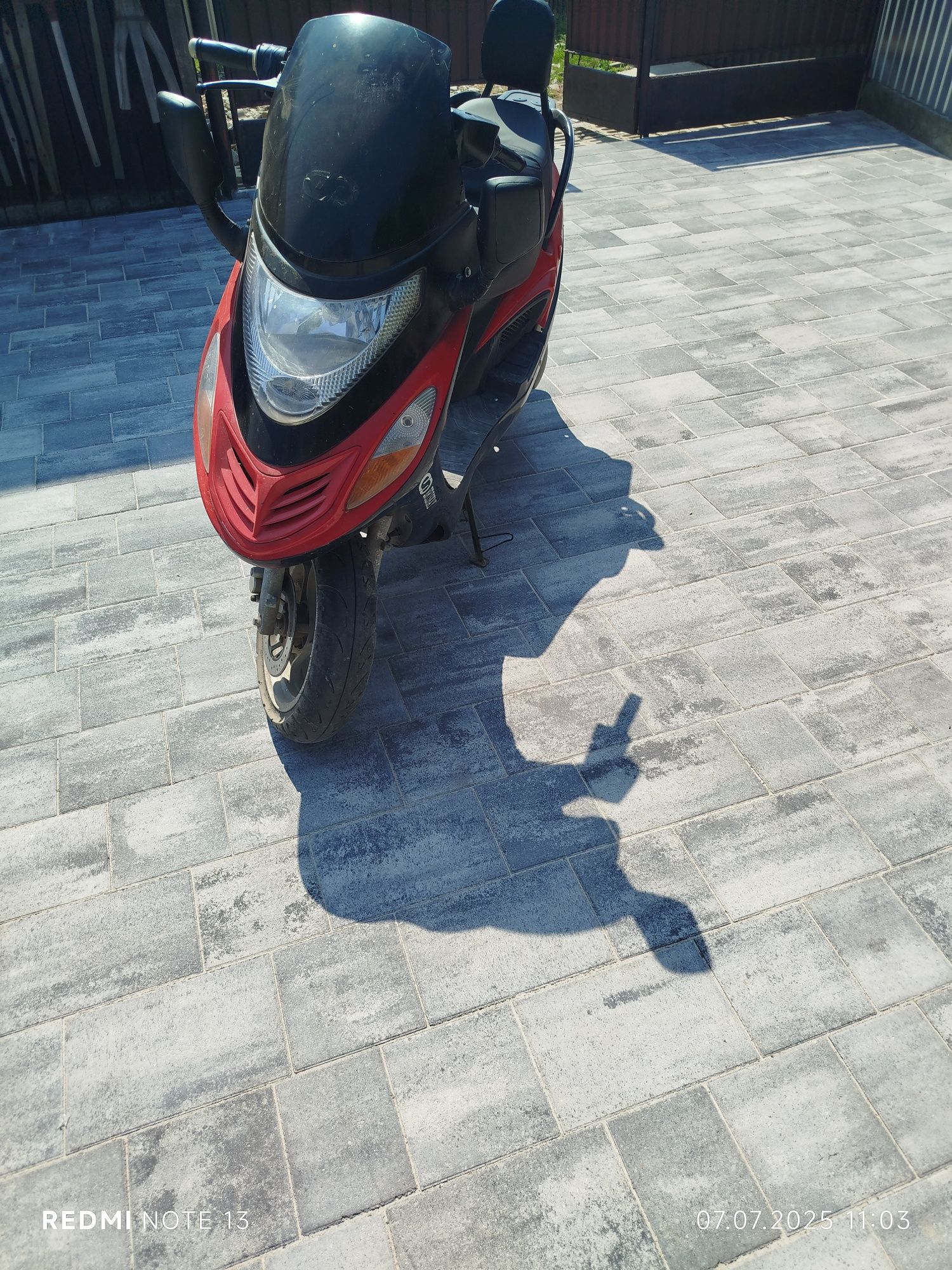 Скутер 125 куб..