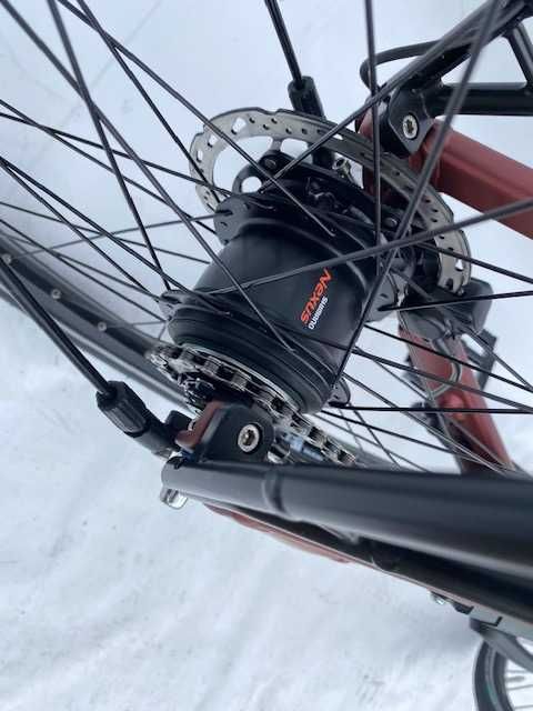 Rower elektryczny Winora Tria N8 eco Bosch Shimano Nexus  8 bieg. "L"