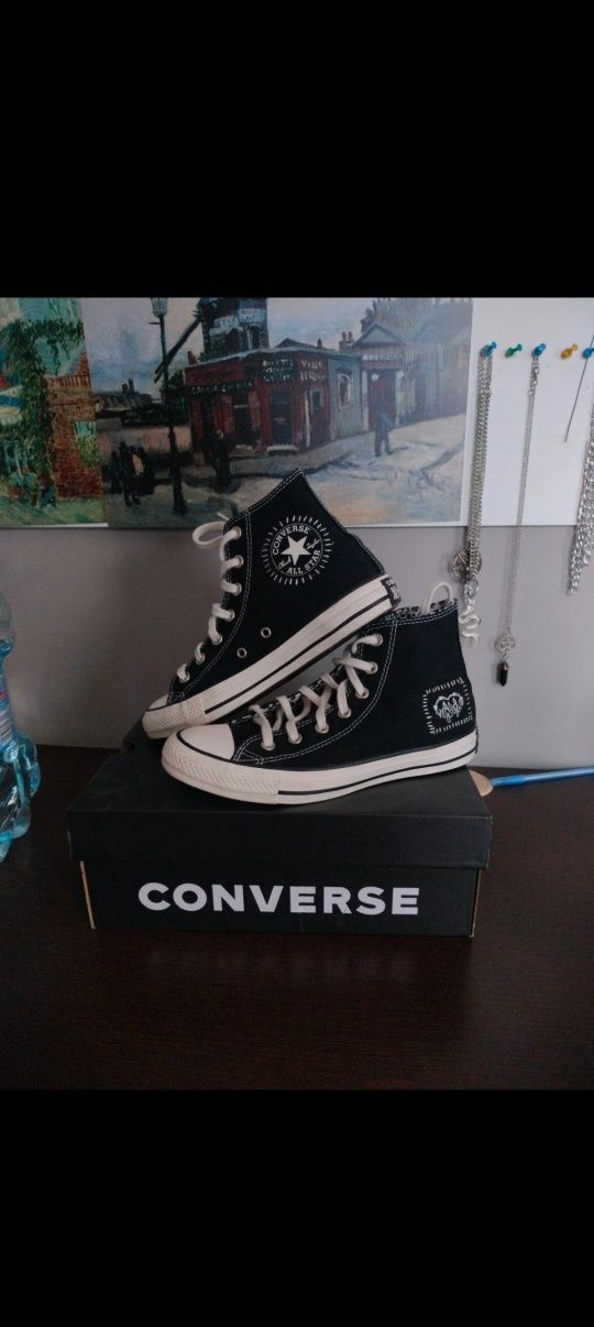 Converse czarne rozmiar 39