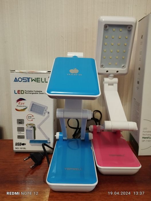 Акумуляторні ліхтарі, фонарі. лампи. Акумулятор 6600mAh.