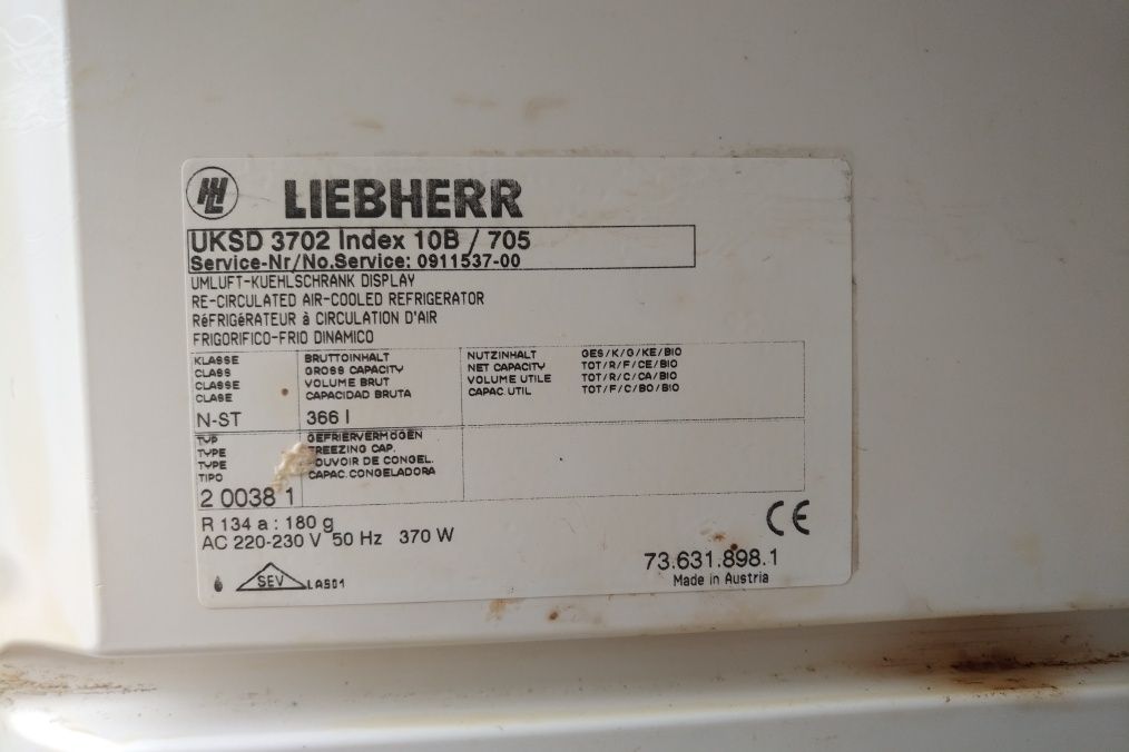 Chłodziarka LIEBHERR
