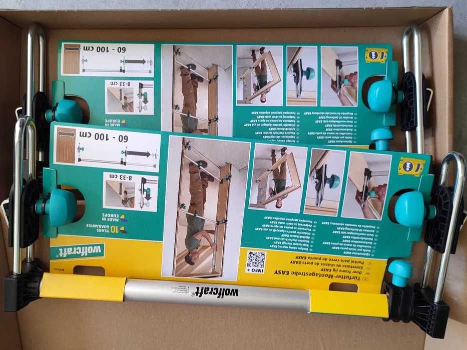 Para 2szt Wolfcraft rozpierak do montażu ościeżnic drzwiowych 3675.000